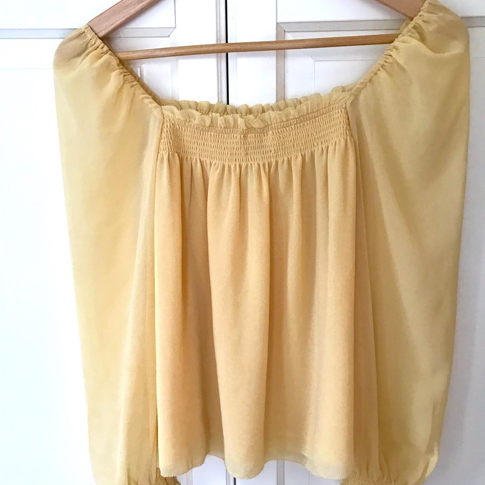 Wilfred Alana blouse in light yellow, size XS